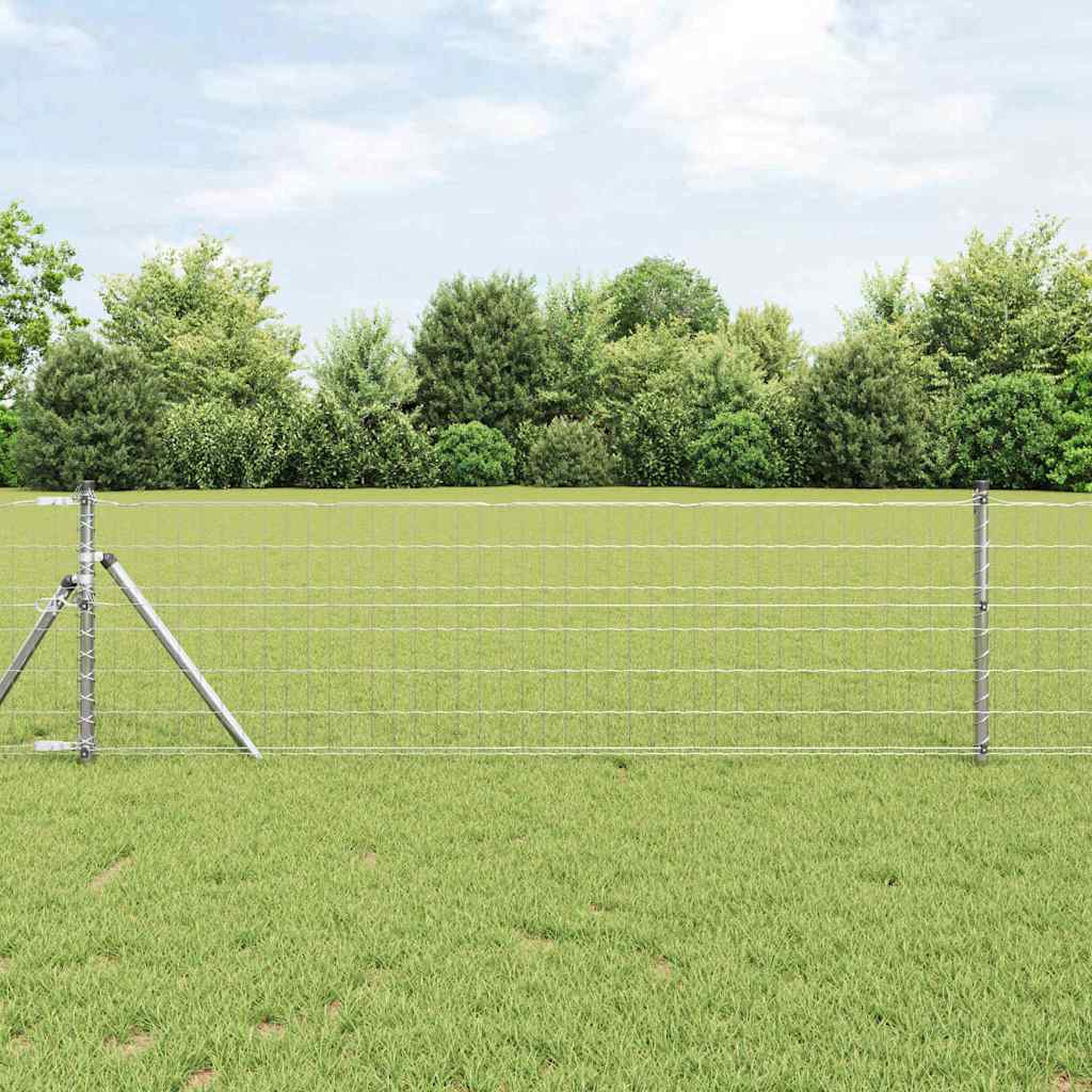 Eurogärdsel 0,4 x 50 m PVC-belagt järn