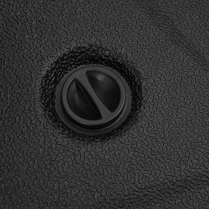 Parasollfot Svart 45 x 45 x 29,5 cm Högdensitetspolyeten