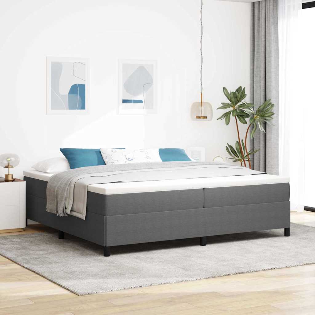 Bäddfjäder Ljusgrå 200 x 200 cm Kordread tyg