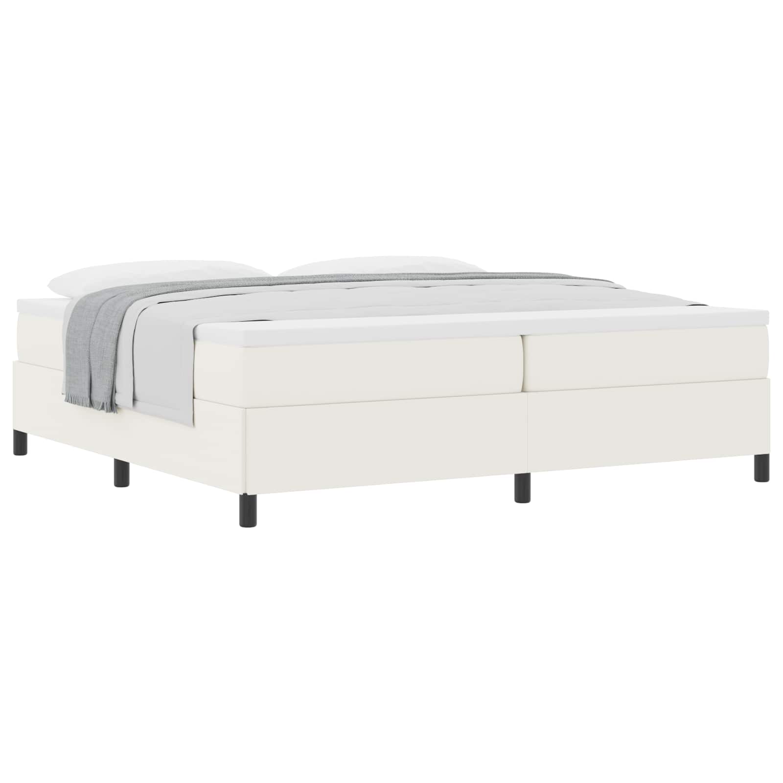 Bäddfjäder Gräddvit 200 x 200 cm Kordread tyg