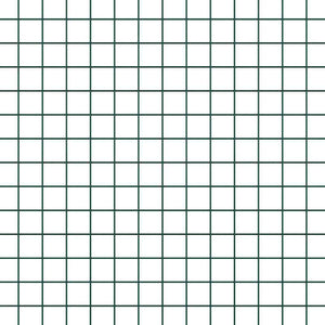 Stängsel med stolpe Grön 1,5 x 25 m Stål