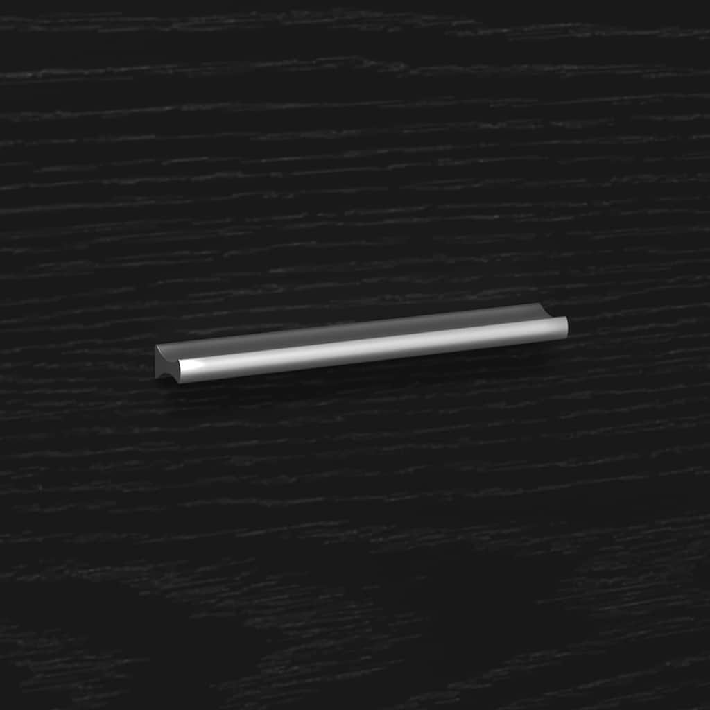 Badrumsskåp med låda Svart Ek 59 x 37 x 59 cm Konstruerat trä