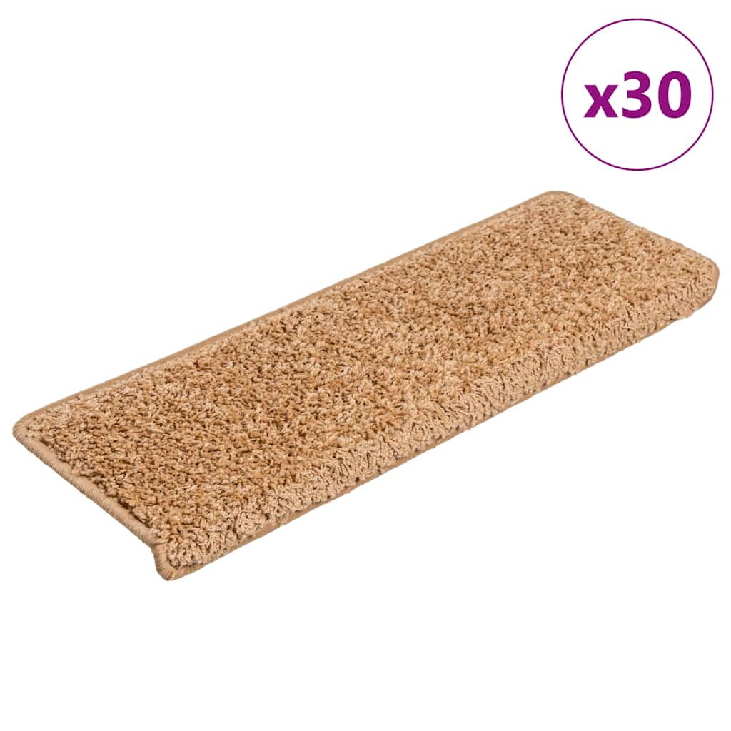 Trappmattor 30 st 65x21x4 cm beige