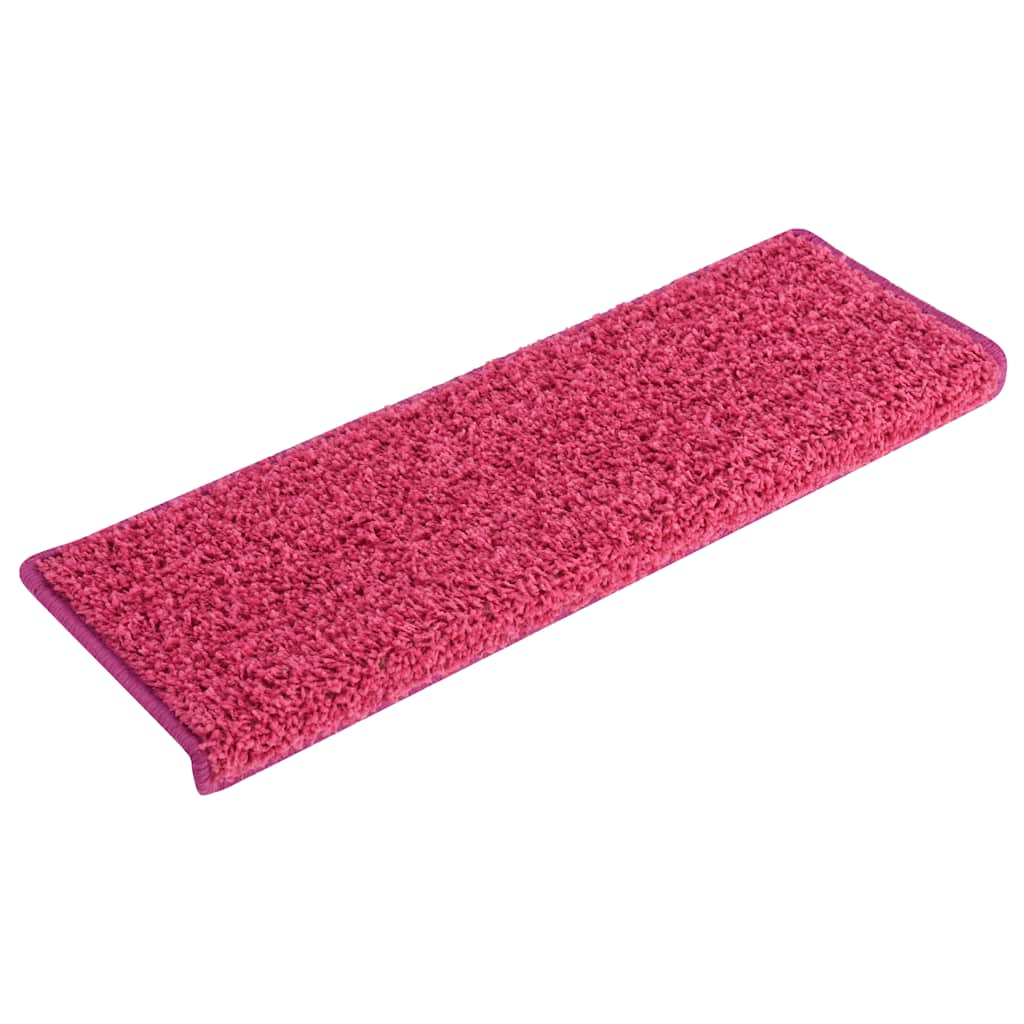 Trappmattor 30 st 65x21x4 cm rosa