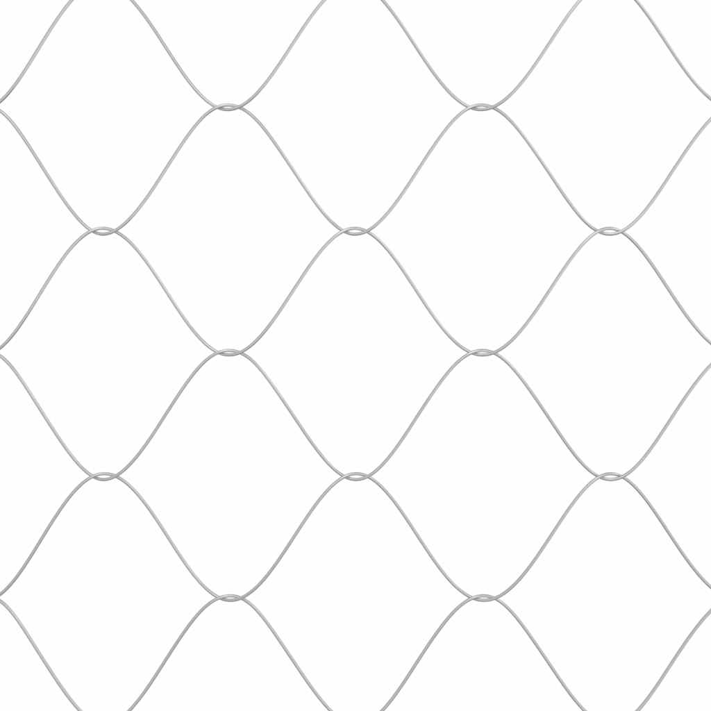 Hundbur 4 pcs Silver 800 x 200 x 200 cm Stål och PE