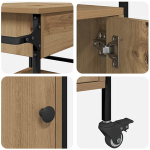 Köksvagn Artisan Ek 56 x 43 x 89,5 cm Konstruerat trä