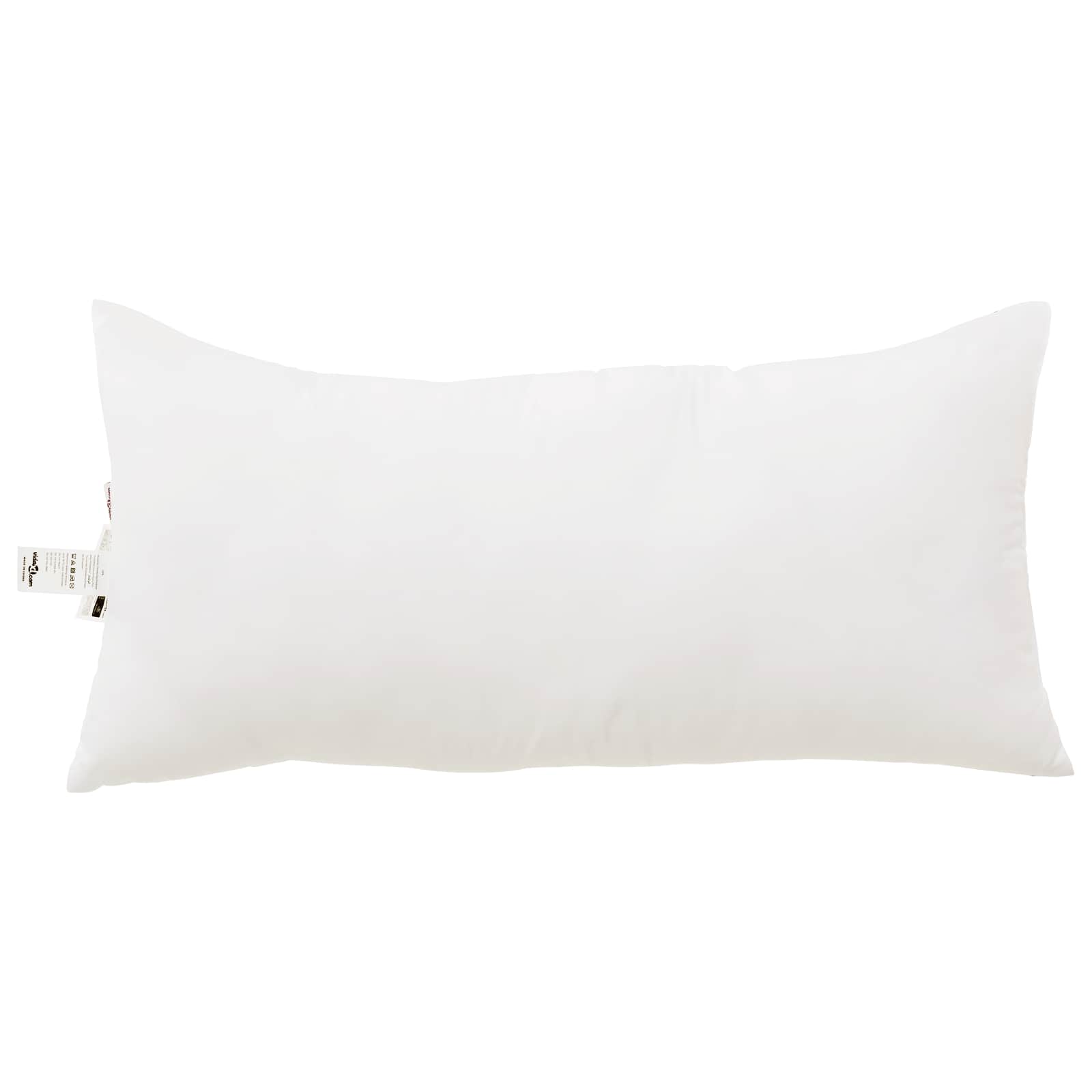 Duntäcke med kudde 2 pcs Vit Mikrofiber