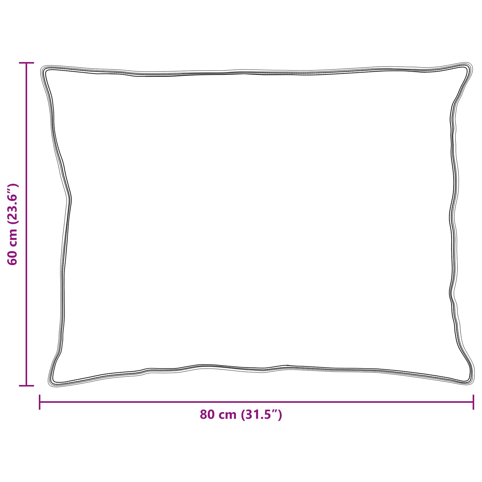 Duntäcke med kudde 3 pcs Vit Mikrofiber