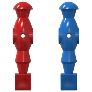 Fotbollsbordsspelare 22 pcs Blå och Röd 2,4 x 2,1 x 9,7 cm PP