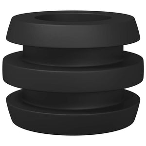 Fotbollsbord Stötfångare 3 x 3 x 2 cm Stång 16 pcs Svart