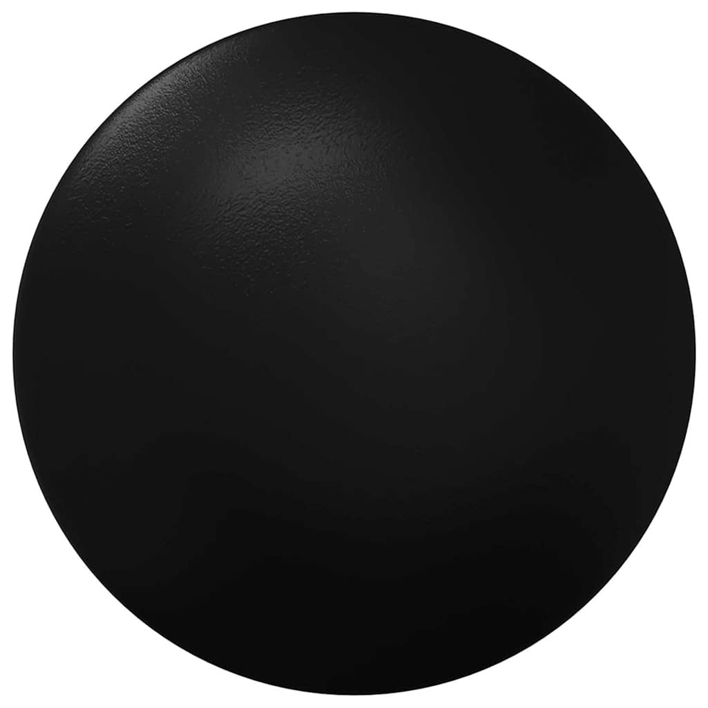 Fotbollsbordets Ändkåpor 10 pcs Svart 1,9 x 1,9 x 1,6 cm Plast