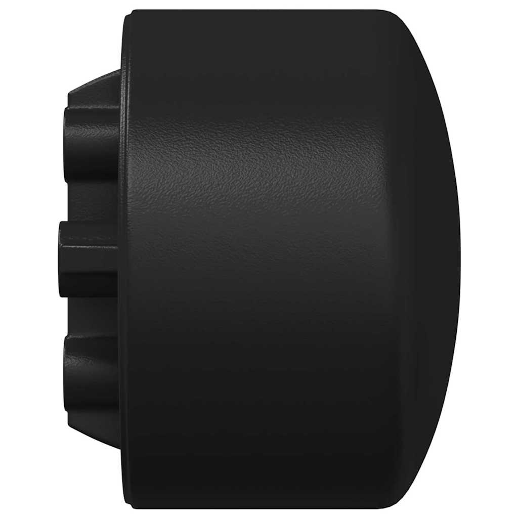 Fotbollsbordets Ändkåpor 10 pcs Svart 1,5 x 1,5 x 1 cm Plast