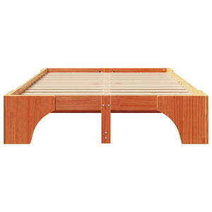 Sängram Vaxbrun 120 x 200 cm Massiv furu