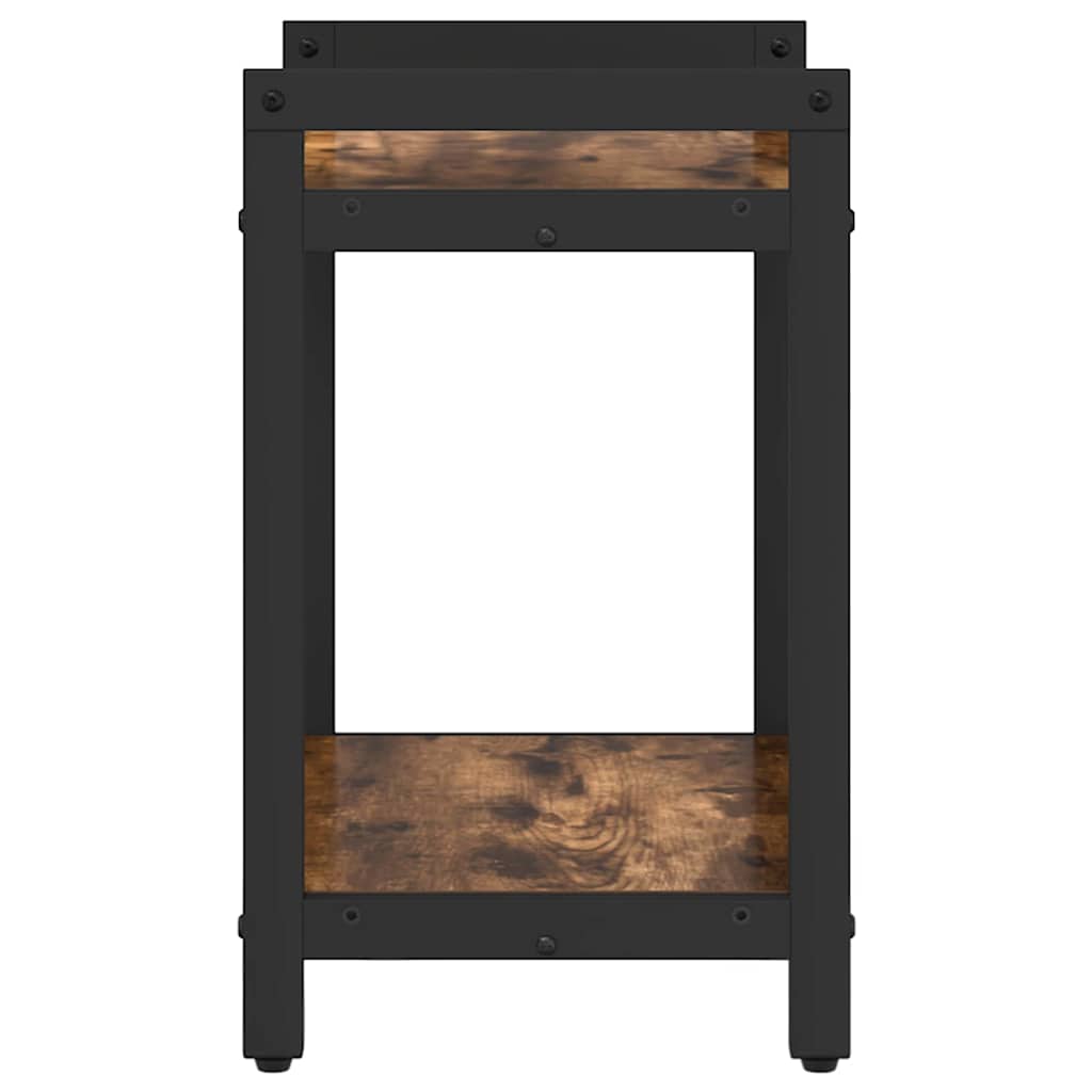 Bokhylla Rökfärgad ek 40 x 30 x 48.5 cm Konstruerat trä