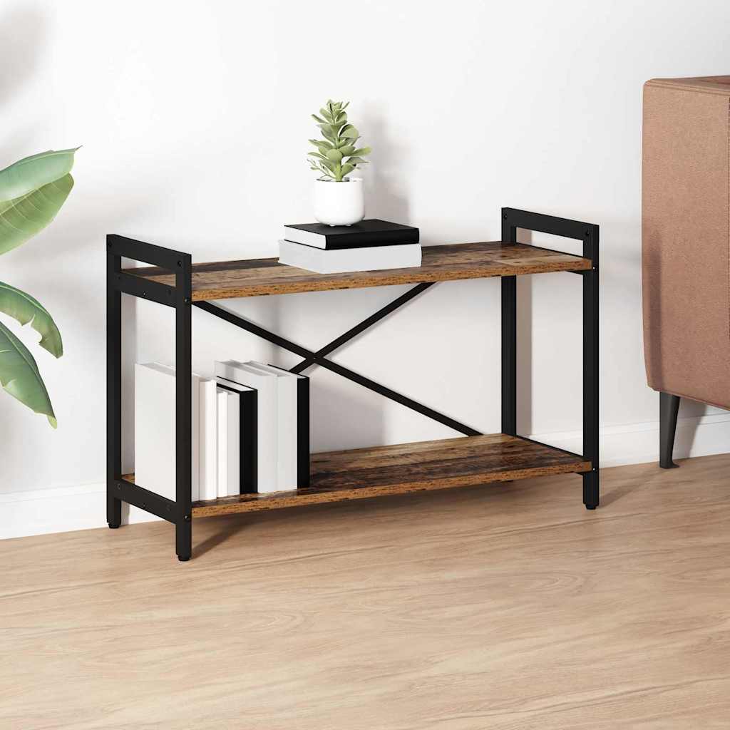 Hyllsystem 80 x 30 x 50 cm Konstruerat trä Gammalt trä