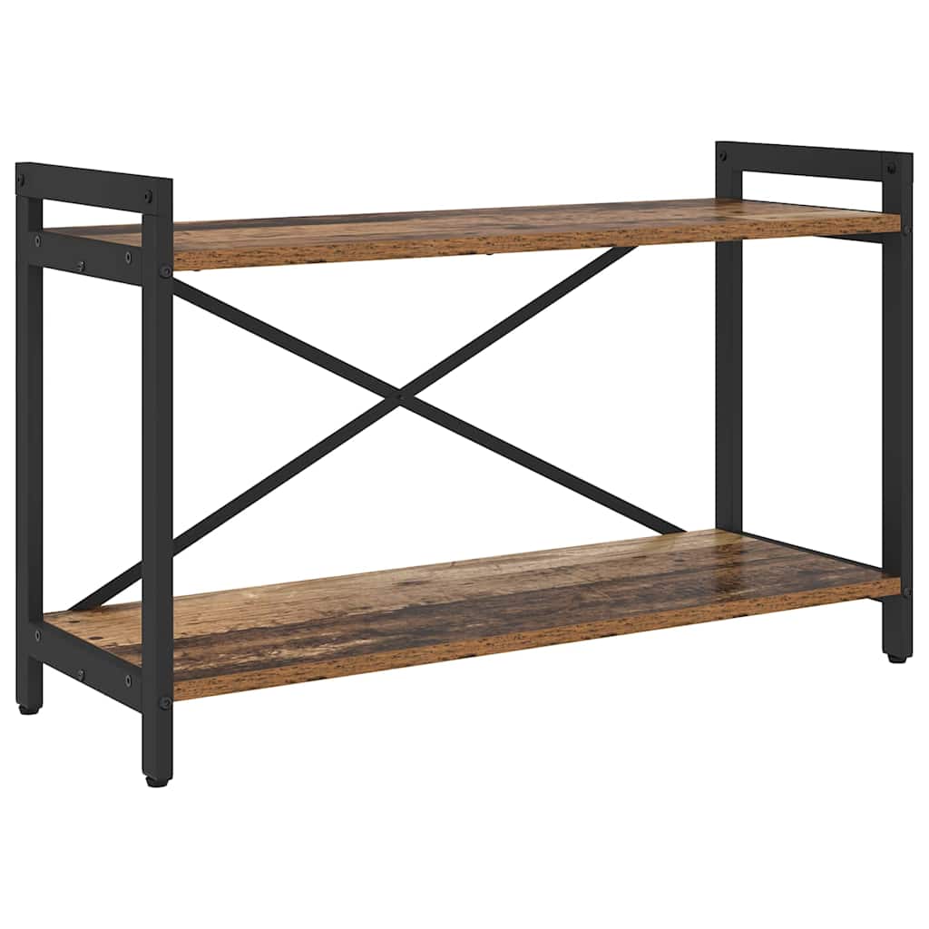 Hyllsystem 80 x 30 x 50 cm Konstruerat trä Gammalt trä