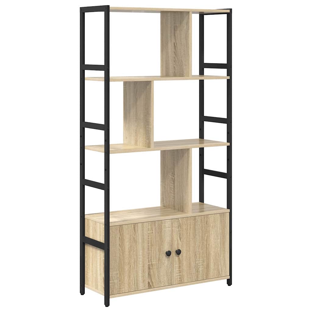 Hyllsystem 80 x 30 x 155,5 cm Konstruerat trä Sonoma-ek