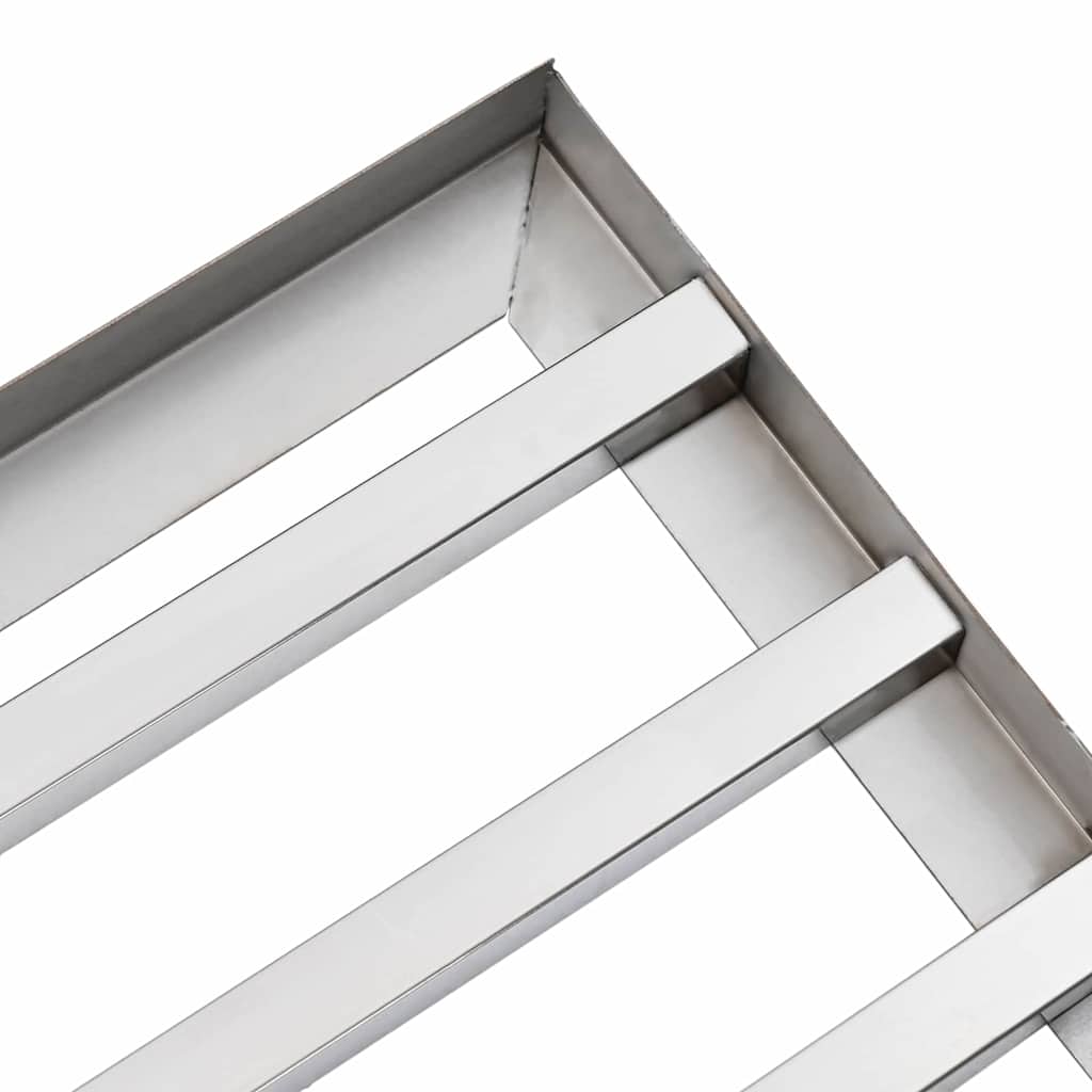 Ersättningshuvud för trädgårdshacka Silver Rostfritt stål