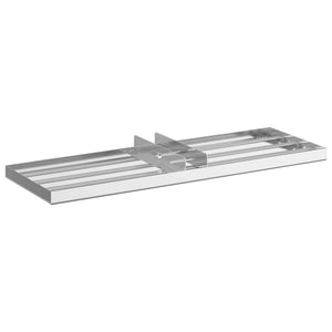 Ersättningshuvud för trädgårdshacka Silver Rostfritt stål