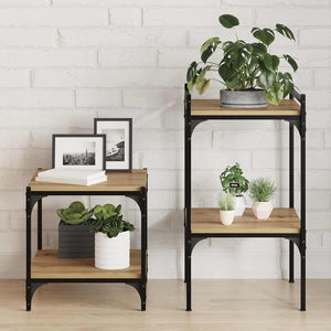 Bokhylla Bräda 4 pcs Brun 40 x 40 x 1.5 cm Konstruerat trä