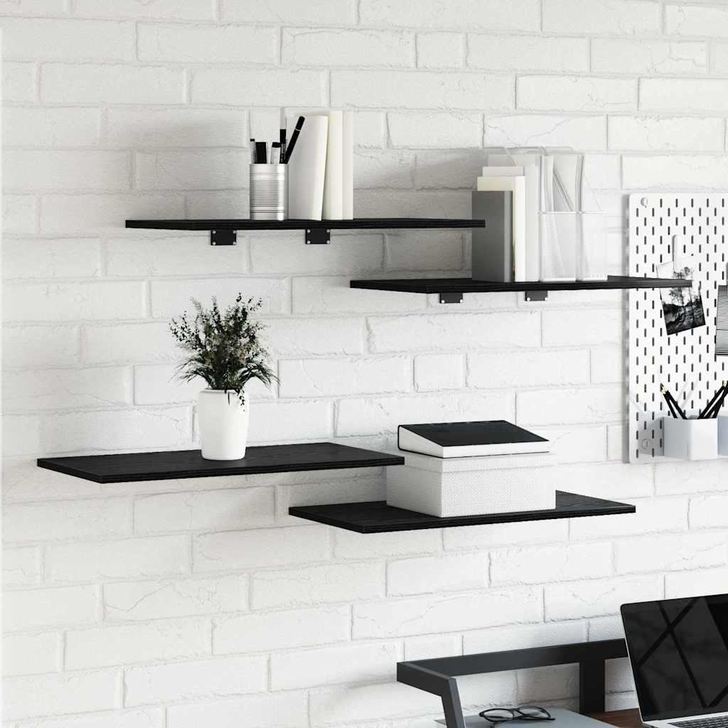 Bokhylla Bräda 3 nivåer 4 st 60 x 30 x 1,5 cm Konstruerat trä
