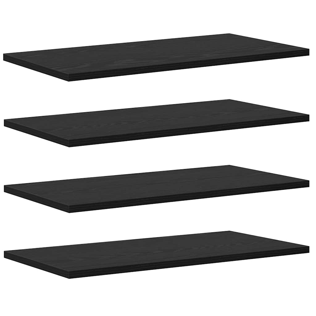 Bokhylla Bräda 3 nivåer 4 st 60 x 30 x 1,5 cm Konstruerat trä