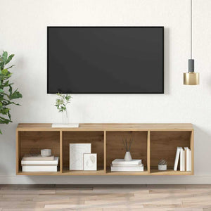TV-bänkset Artisan Ek 37 x 37 x 142,5 cm Konstruerat trä