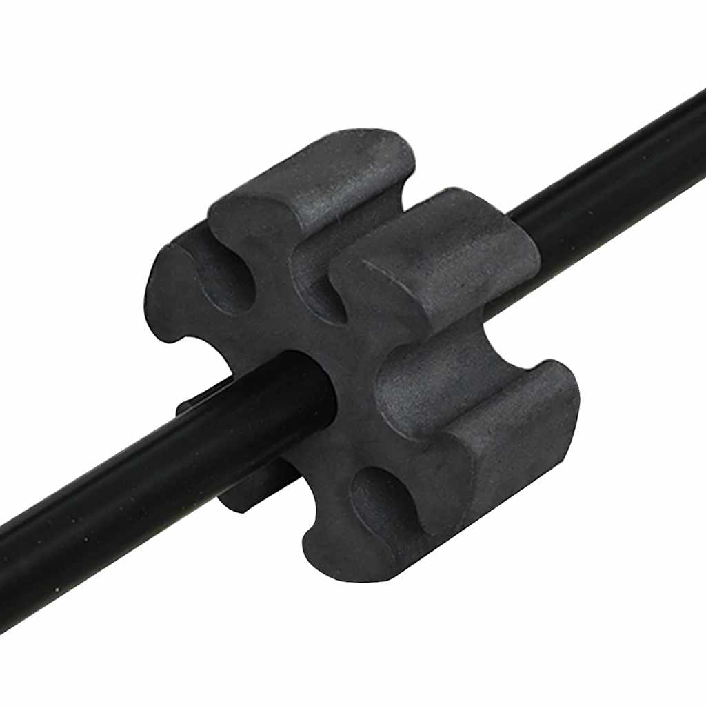 Tennis Nät Svart och röd 396 x 92 x 87 cm Polyester