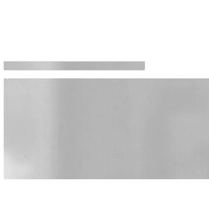 Kant för gräsmatta Silver 450 x 0.05 x 15 cm Galvaniserat Stål