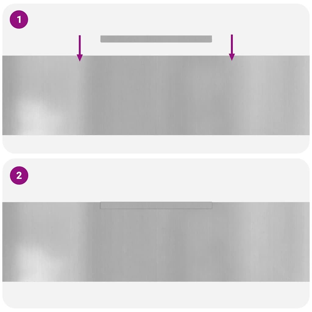 Kant för gräsmatta Silver 450 x 0.05 x 15 cm Galvaniserat Stål