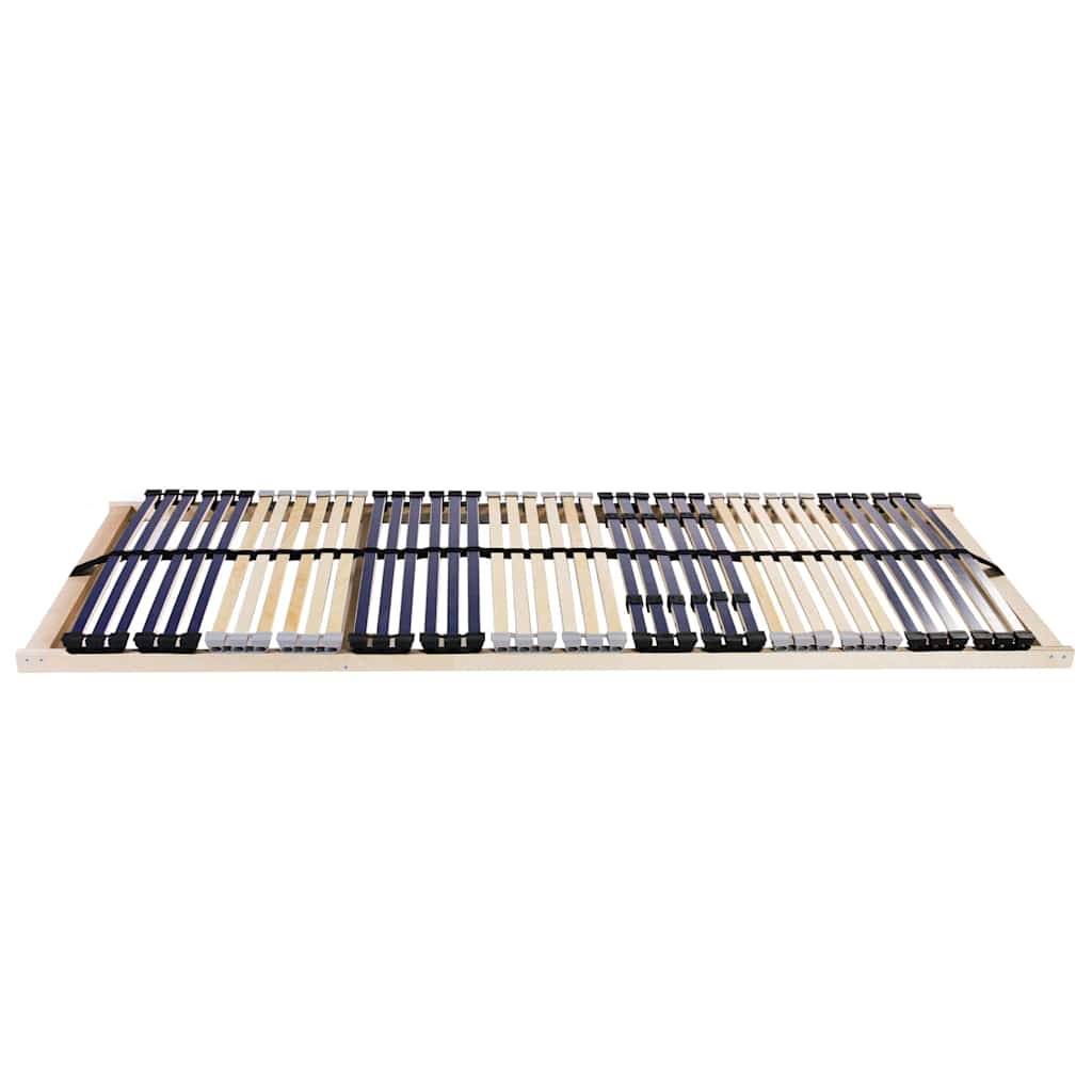 Ribbad sängbotten Brun 90 x 190 cm Massivt bokträ