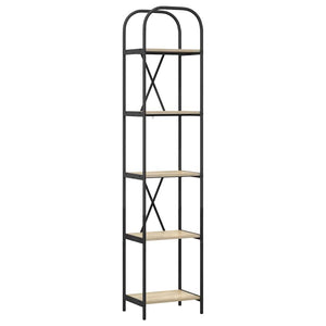 Hyllsystem Sonoma-ek 40 x 30 x 183 cm Konstruerat trä