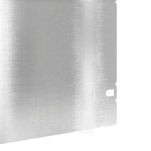 Gräskanter 20 pcs Silver 103 x 0,05 x 22 cm Rostfritt stål