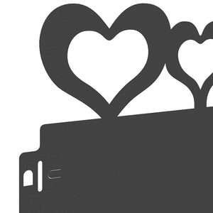 Gräskanter 20 pcs Svart 103 x 0,05 x 22 cm Stål