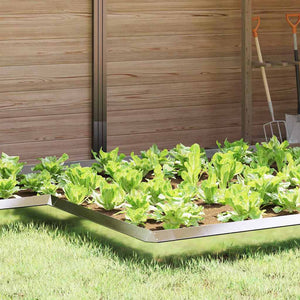 Snigelfence Silver 13,5 x 13,5 x 25 cm Rostfritt stål