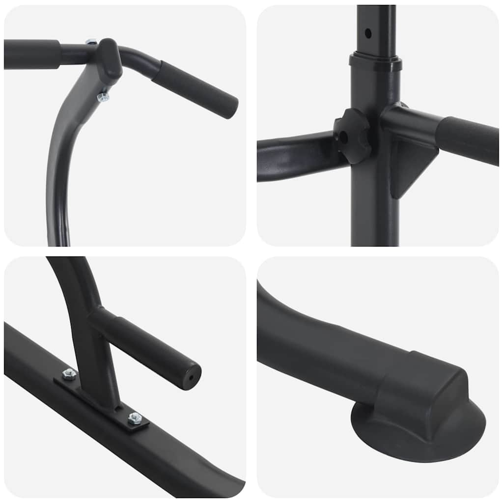 Energitorndipstation Svart 102 x 95 x 210 cm