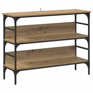 Konsolbord artisan ek 100 x 32 x 75 cm Konstruerat trä