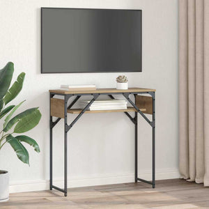 Konsolbord Artisan Ek 75x30x75cm Konstruerat trä