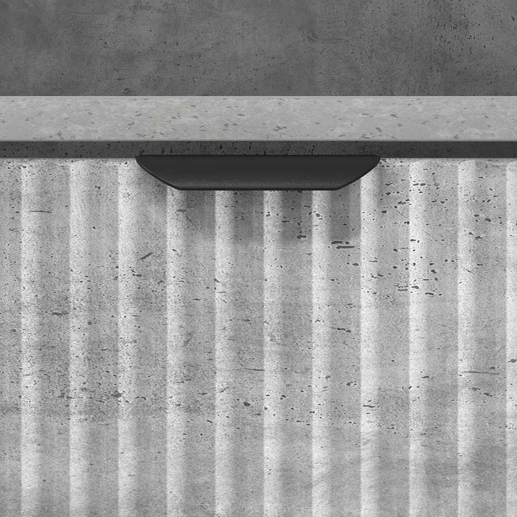 Sängbord 2 pcs Betonggrå 49 x 36 x 61 cm Konstruerat trä