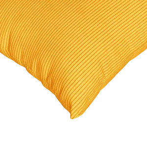 Sofakuddar 2 pcs Ljusgul 80 x 40 cm Kordread tyg