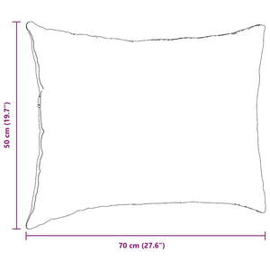Sofakuddar 2 pcs Blå 70 x 50 cm Kordread tyg