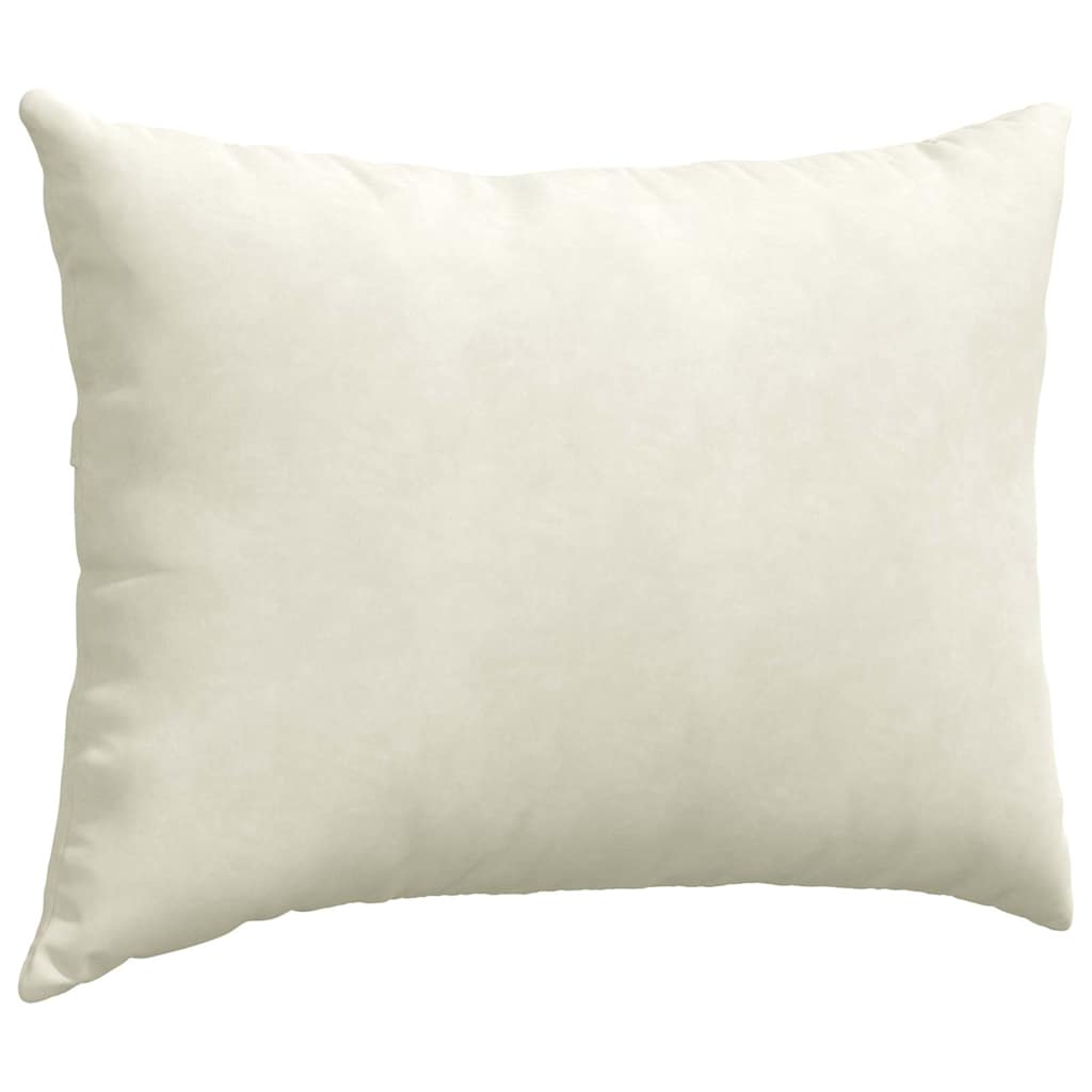 Sofakuddar 2 pcs Kräm 70 x 50 cm Kordread tyg