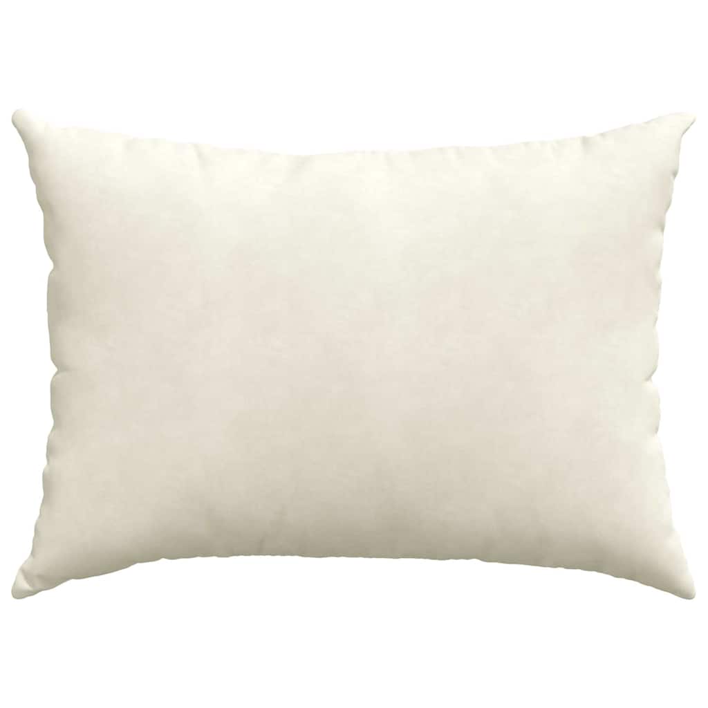 Sofakuddar 2 pcs Kräm 70 x 50 cm Kordread tyg