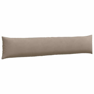 Sofakuddar 2 pcs Taupe 200 x 40 cm tyg