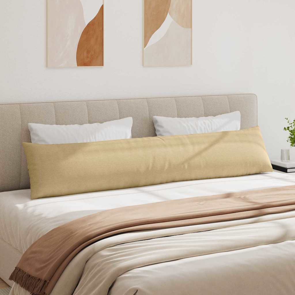 Sofakuddar 2 pcs Grågrön 200 x 40 cm Kordread tyg