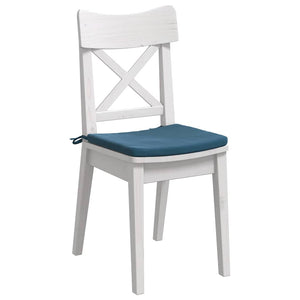 Sittkuddar 4 pcs Blå 40 x 40 x 3 cm Sammet