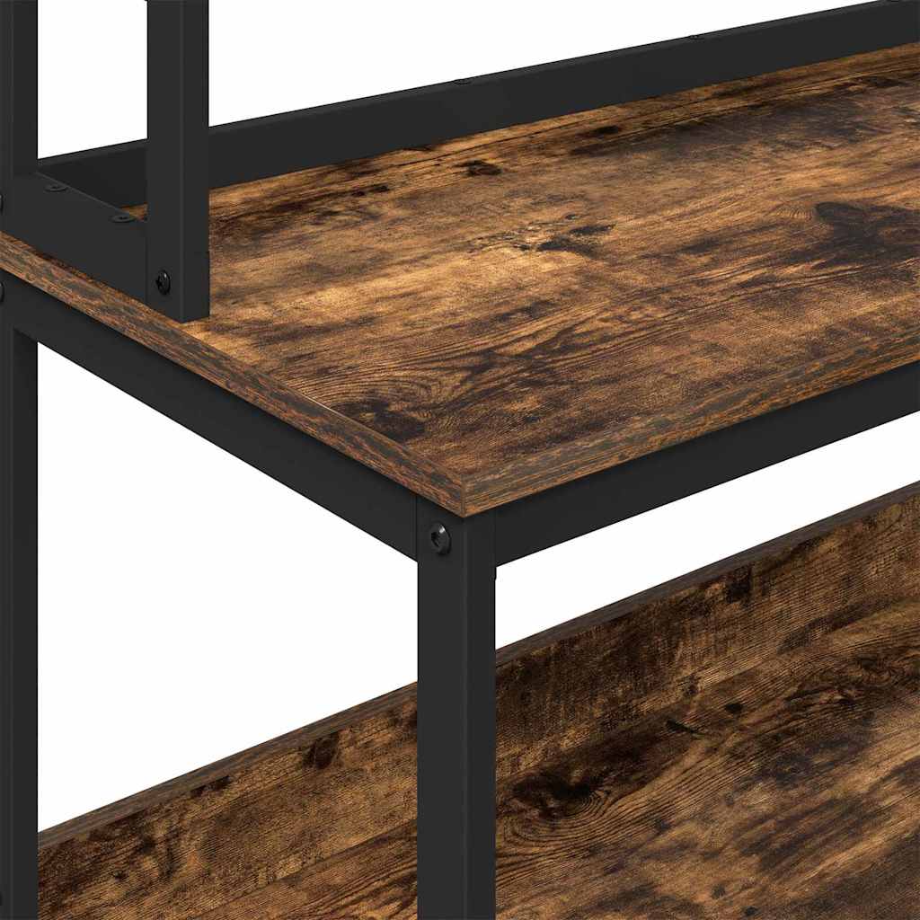 Köks hylla Rökt ek 80 x 40 x 168 cm Konstruerat trä