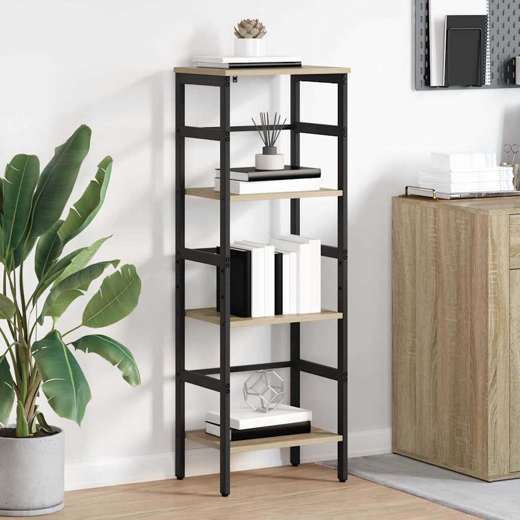 Hyllsystem 3 nivåer 40 x 29,5 x 115 cm Konstruerat trä