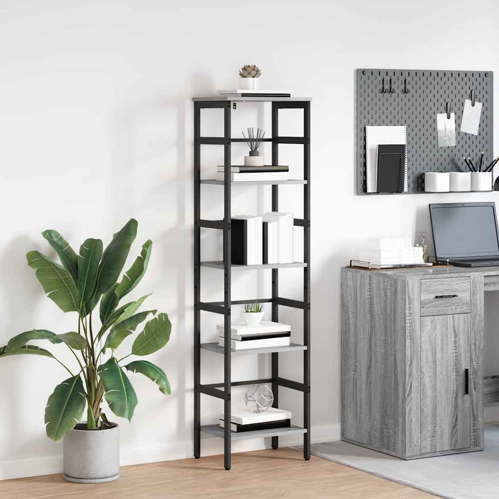 Hyllsystem 4 nivåer 40 x 29,5 x 149 cm Konstruerat trä