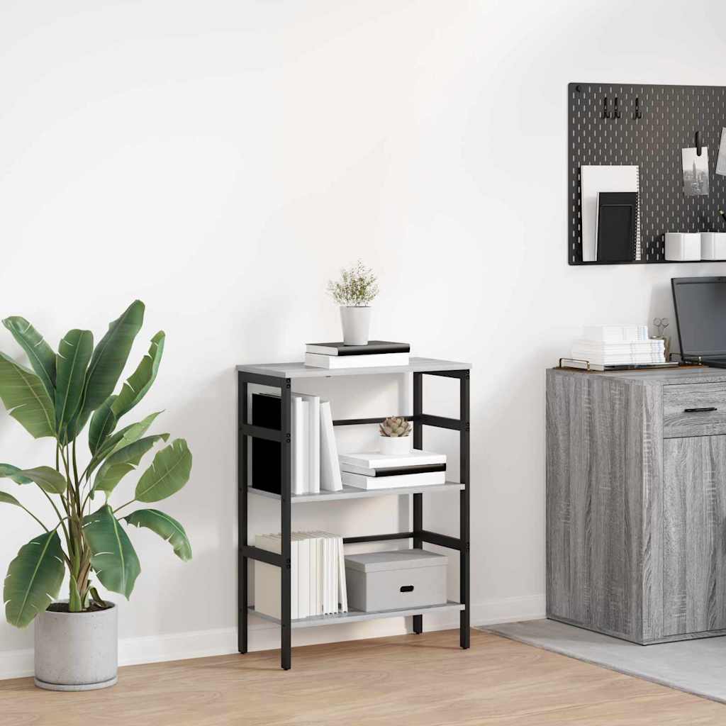 Hyllsystem 2 nivåer 60 x 29,5 x 81 cm Konstruerat trä